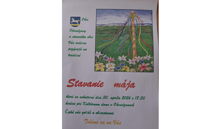 Fotka pre článok Stavanie mája