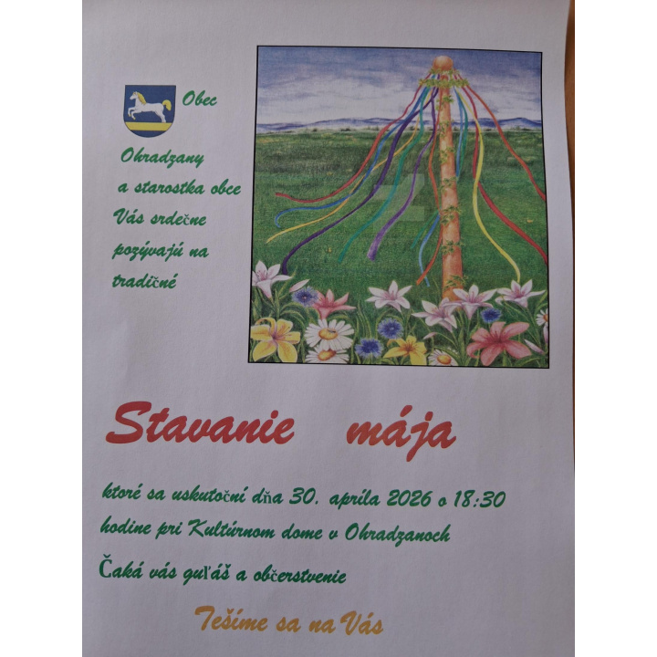 Menšia fotka pre článok Stavanie mája